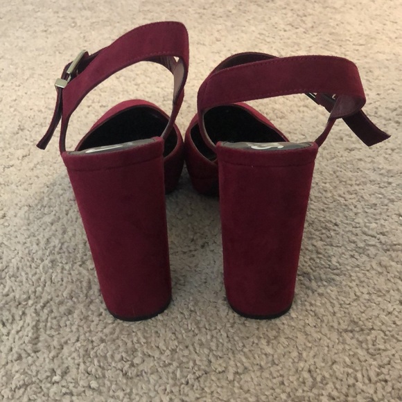 NWOT 3 1/2” Maroon Heels Circus By Sam Edelman - Picture 3 of 5
